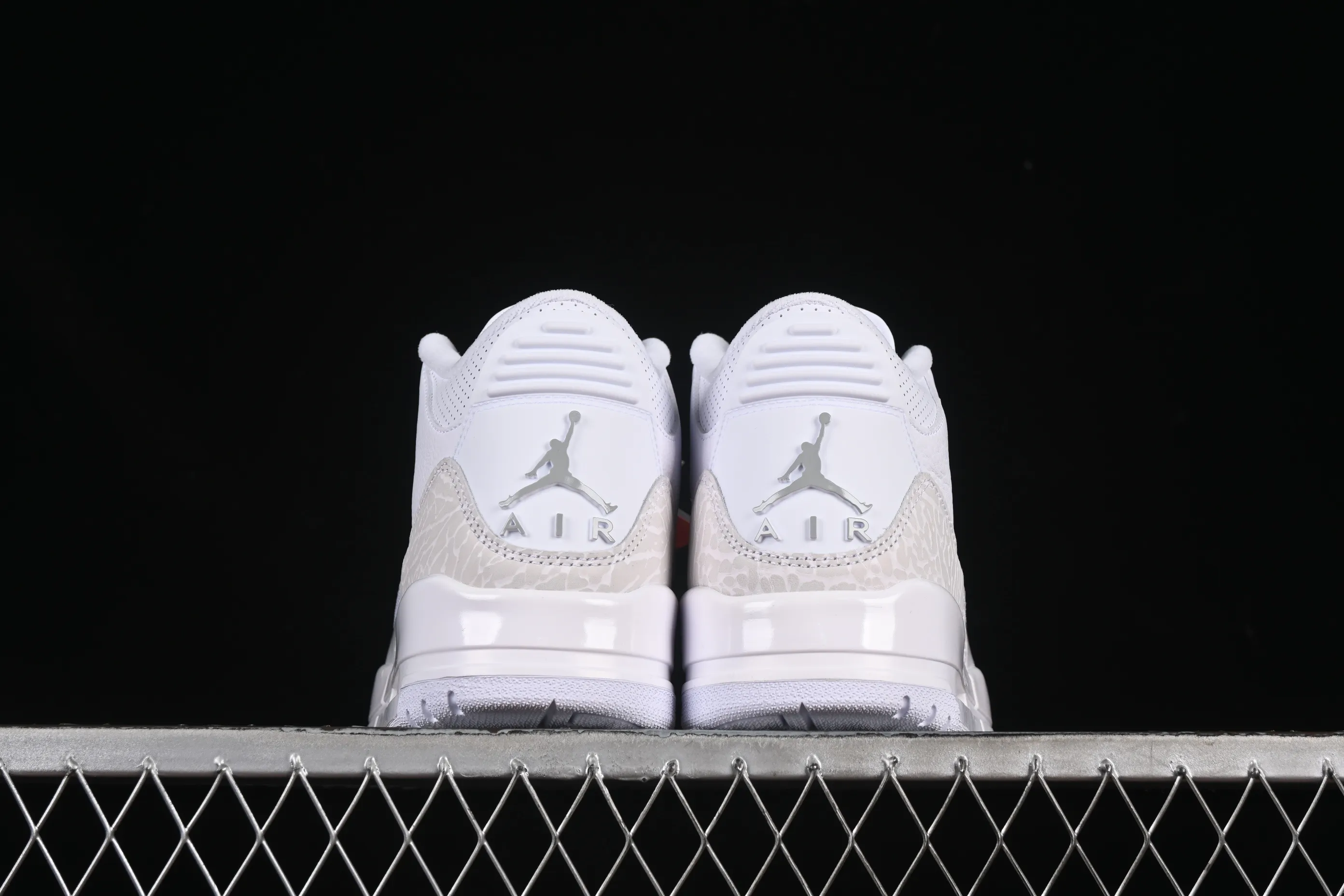 All categories Air Jordan Jordan series basketball shoes Air Jordan 3 OG version Air Jordan 3 Retro "Pure Money" AJ3 Joe 3 replica white cat CT8532-111